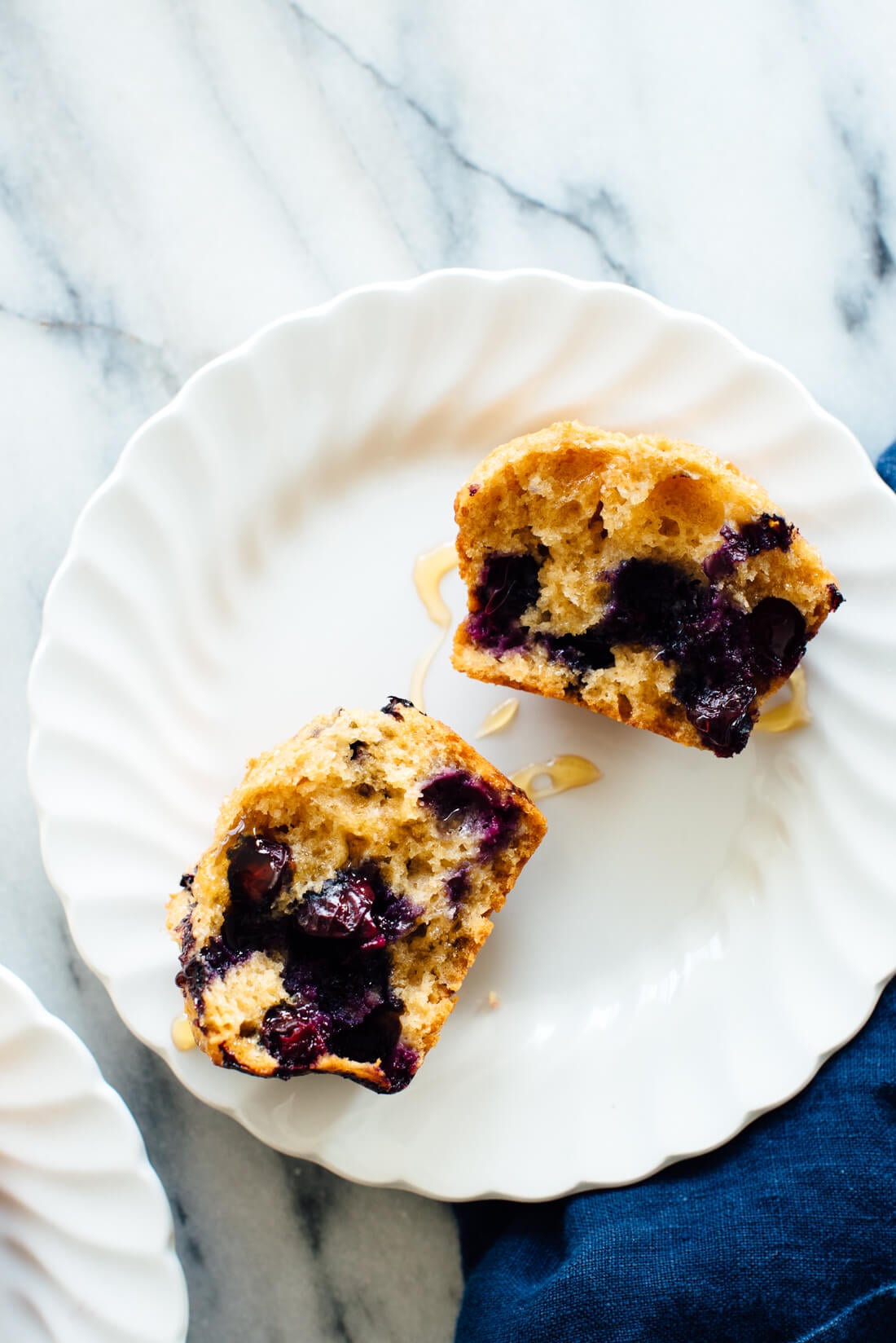 Healthy Whole Wheat Blueberry Muffins: Moist, Fluffy & Naturally Sweet